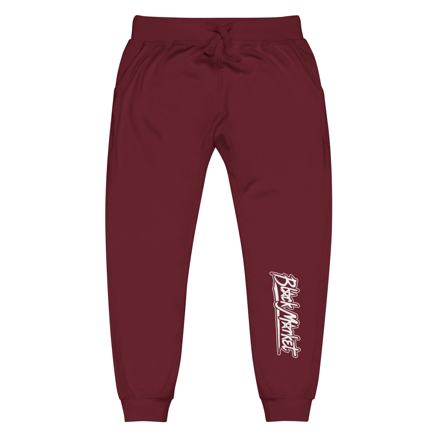 Unisex fleece sweatpants -Blk Market Clothing