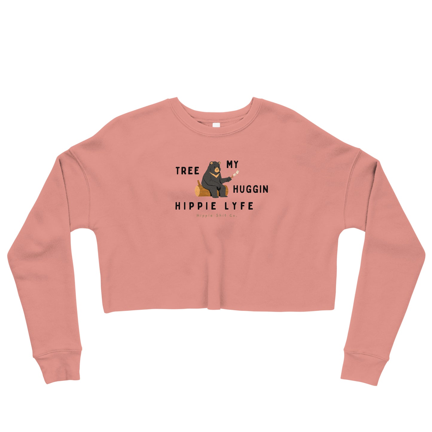 Crop Sweatshirt -Blk Market Clothing